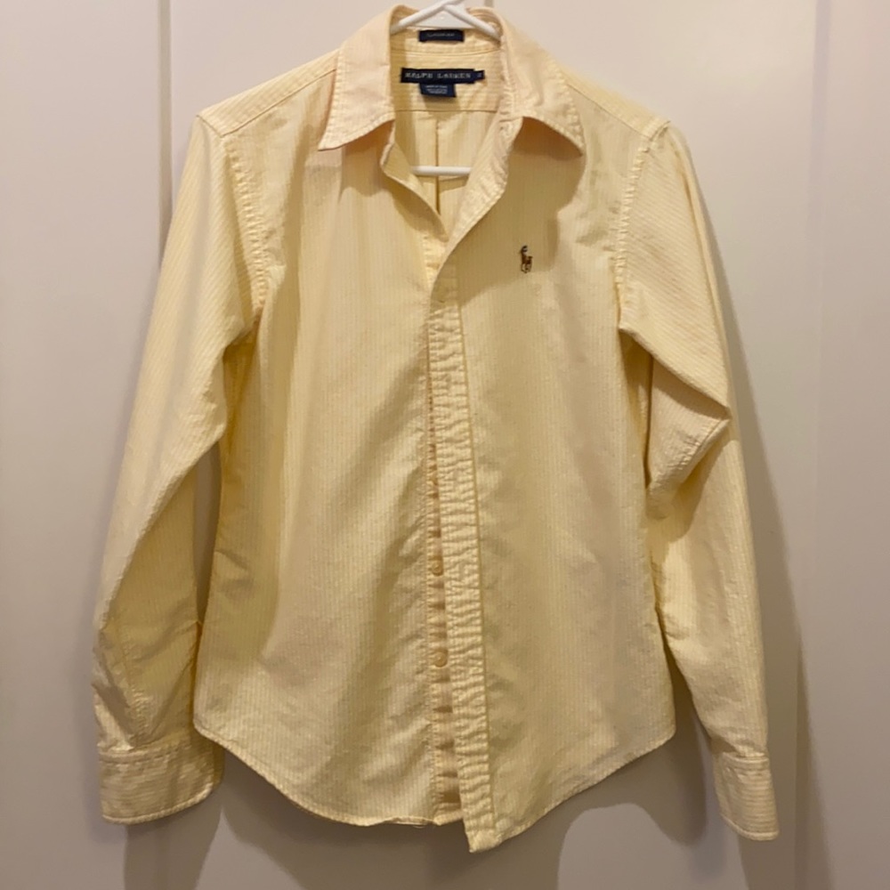 Ralph Lauren Classic Fit Striped Cotton Shirt